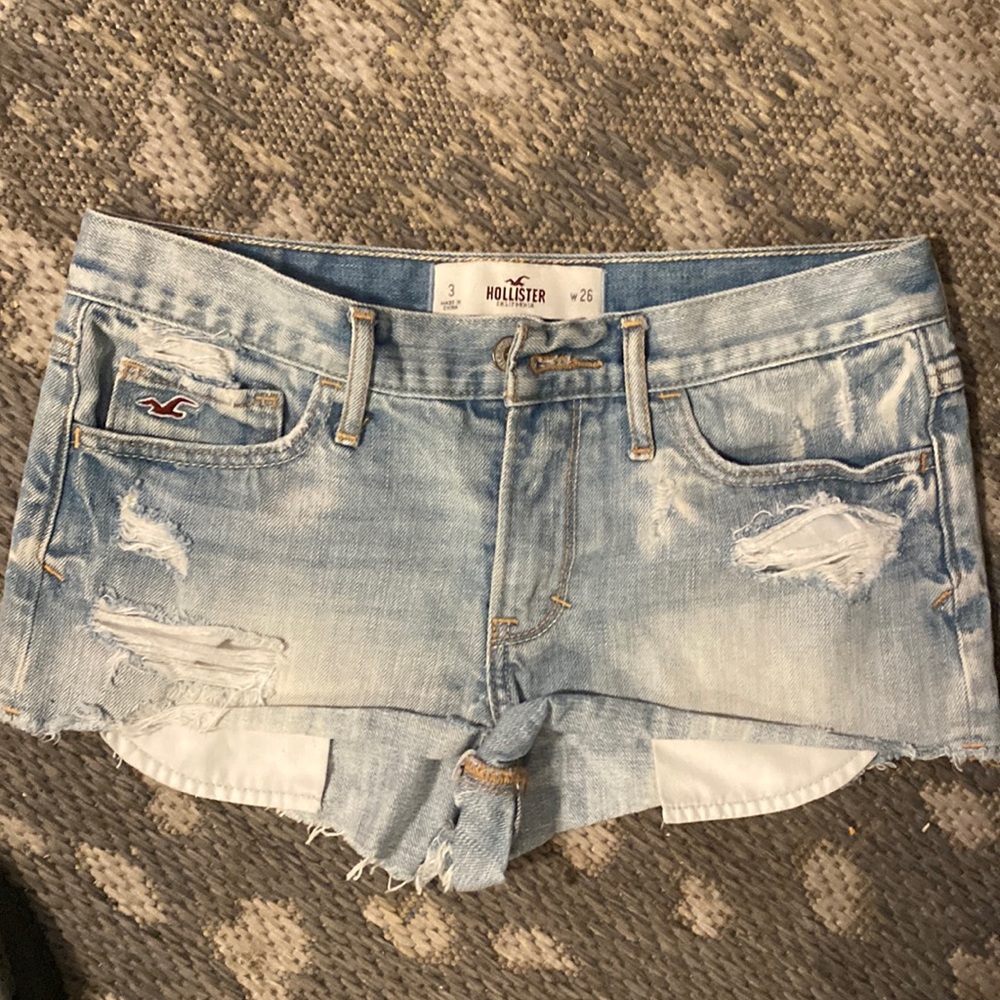 New Hollister women’s jean shorts size 3